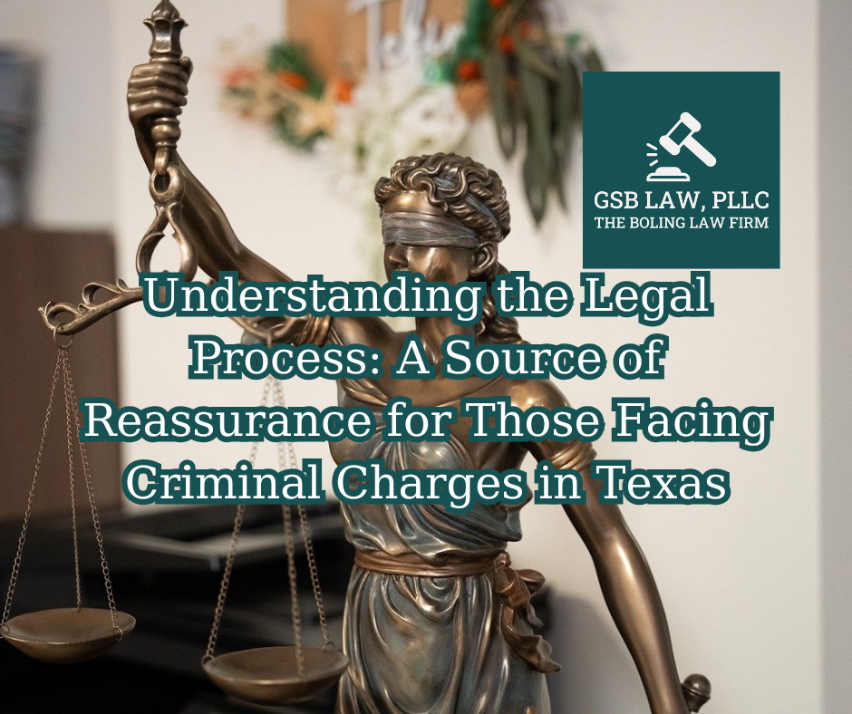 Understanding the Legal Process A Source of Reassurance for Those Facing Criminal Charges in Texas